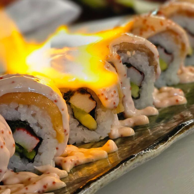 hakucho sushi preparation