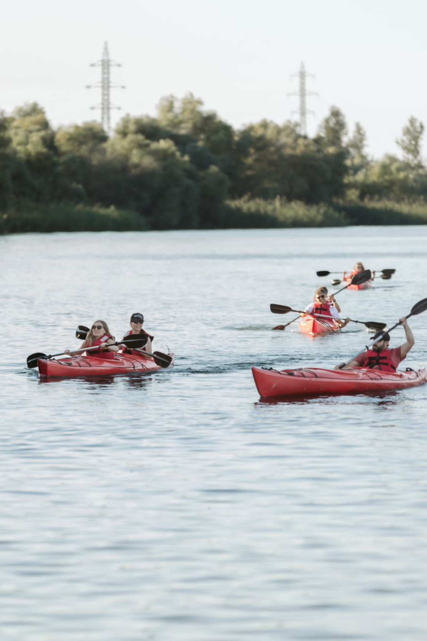 kayak trips friends