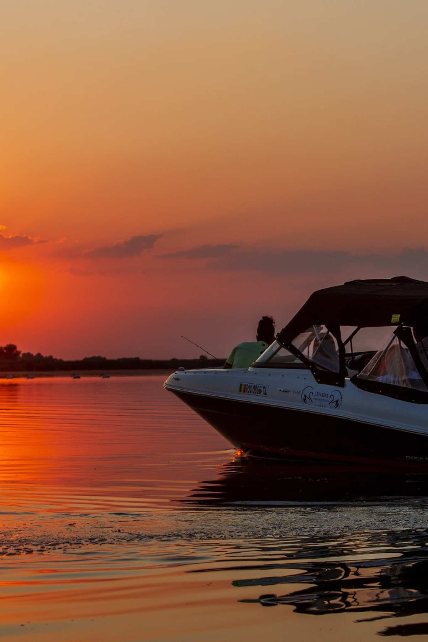 sunset fishing