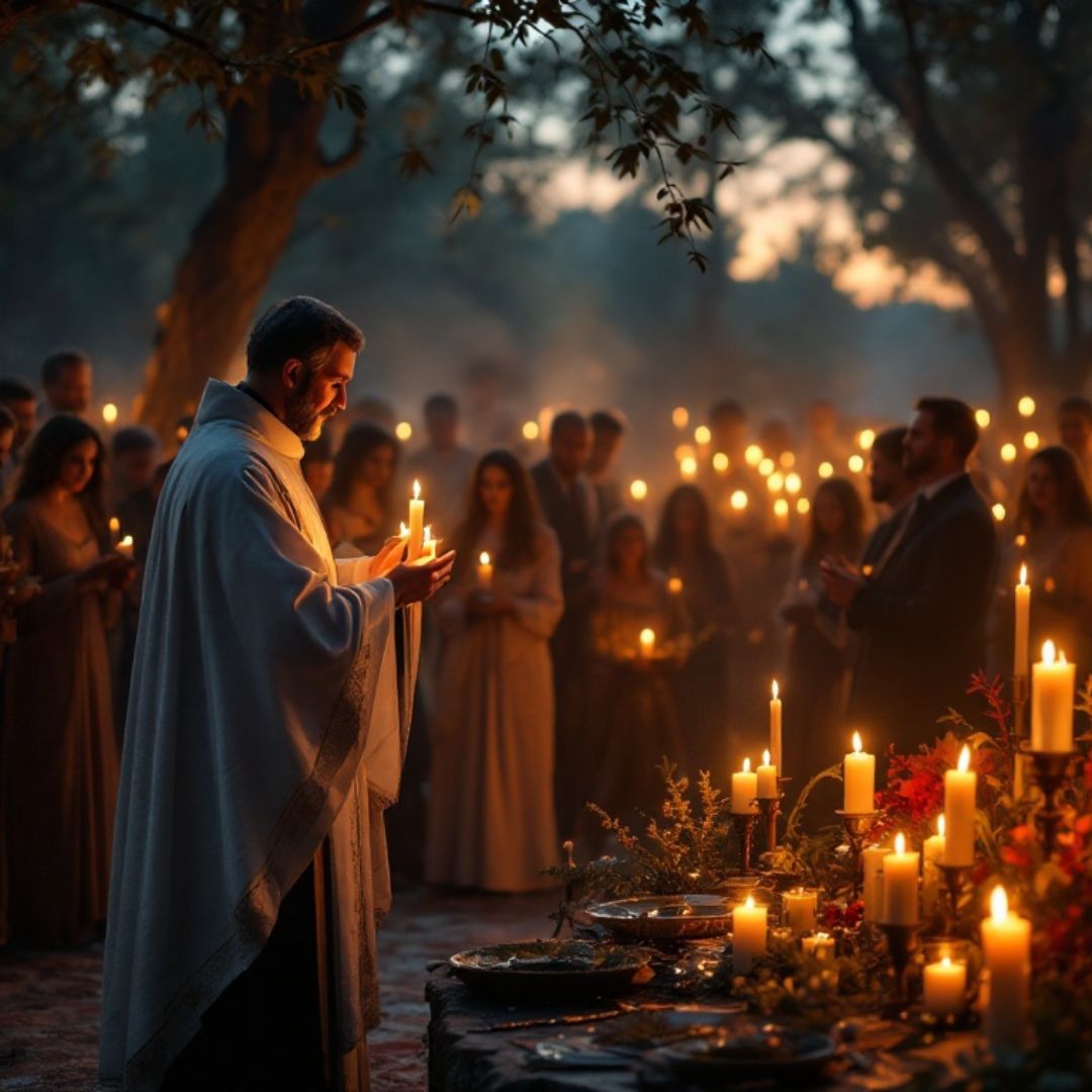 easter vigil service lebada