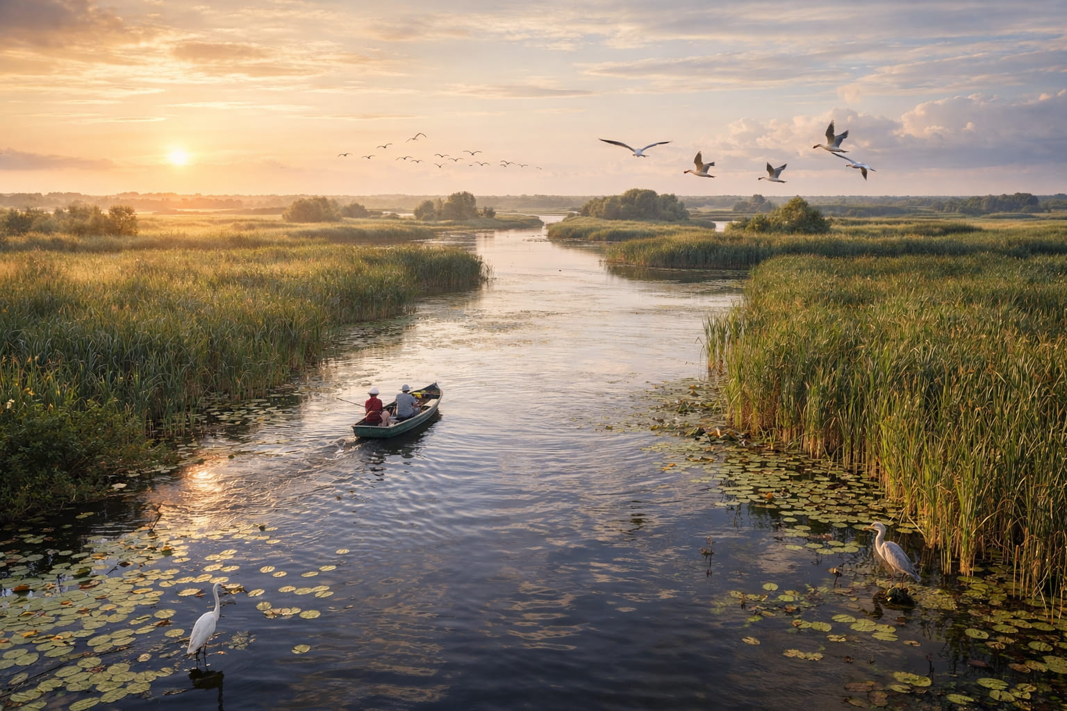 Ghidul Deltei Dunării – Cazare la Lebada Luxury Resort & Spa